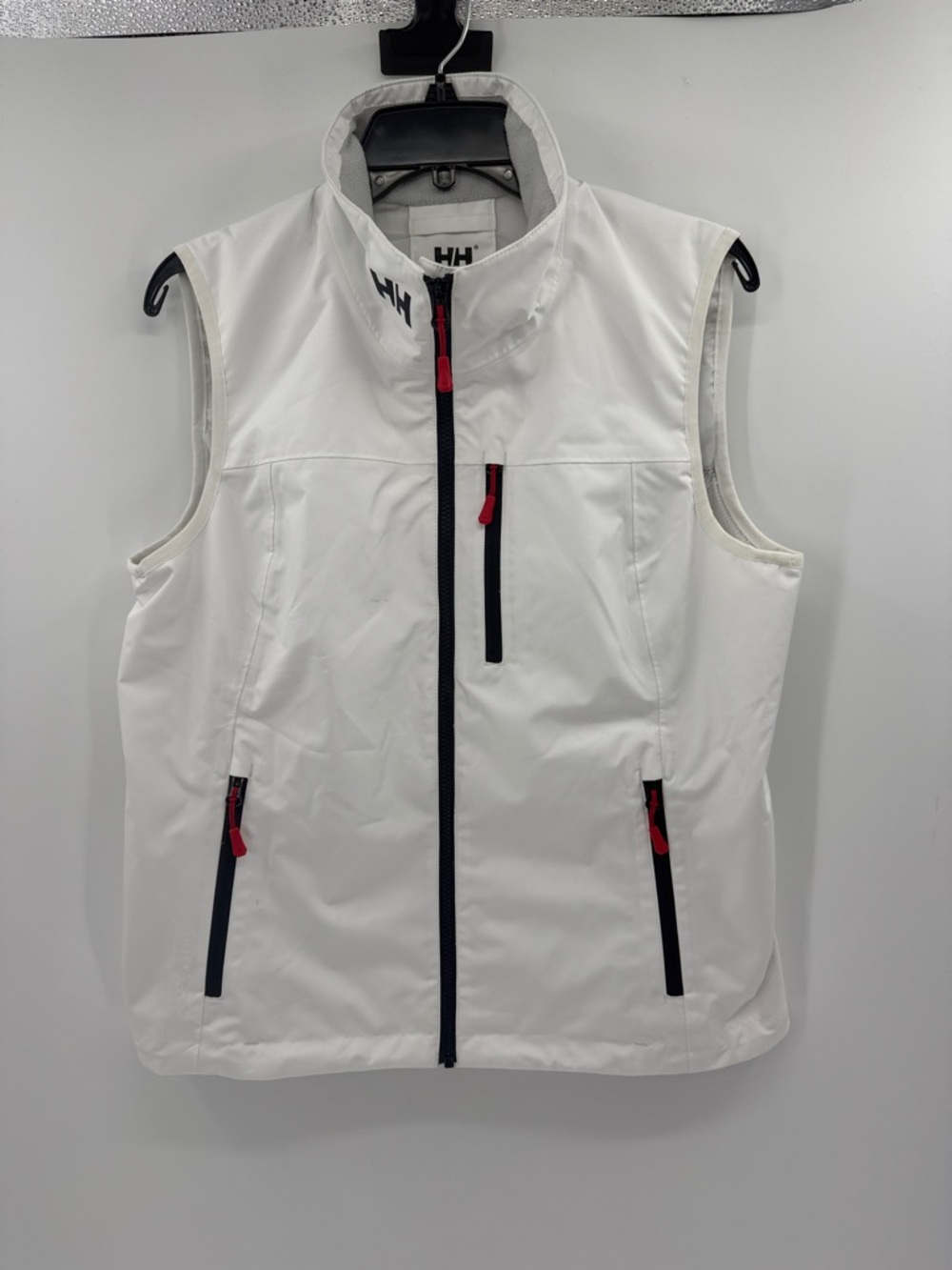 Helly Hansen Men's Crew Vest 2.0 - White/Black/Red - Helly Tech - Large